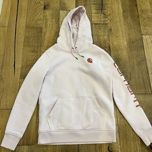Carhartt pink pullover hoodie